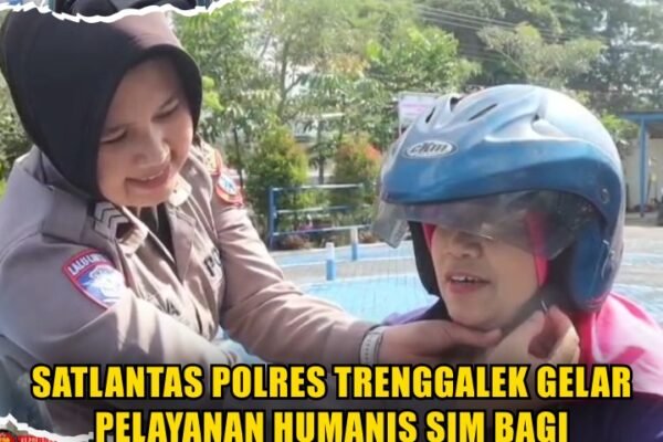 Satlantas Polres Trenggalek Gelar Pelayanan Humanis SIM bagi Penyandang Disabilitas Satlantas Polres Trenggalek Gelar Pelayanan Humanis SIM bagi Penyandang Disabilitas