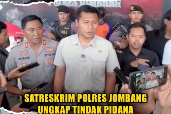 Satreskrim Polres Jombang Ungkap Tindak Pidana Penipuan & Penggelapan Satreskrim Polres Jombang Ungkap Tindak Pidana Penipuan & Penggelapan