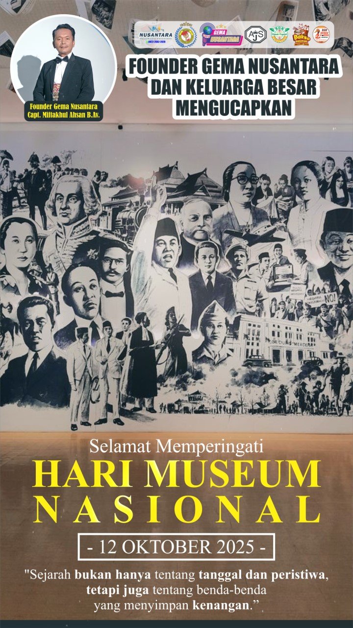 Selamat Memperingati Hari Museum Nasional