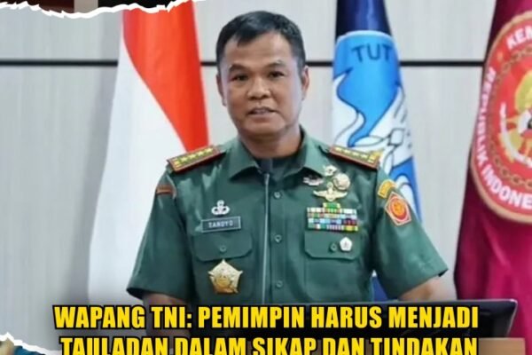 WAPANG TNI:Pemimpin Harus Menjadi TAULADAN Dalam Sikap dan Tindakan