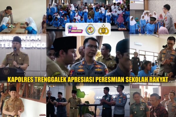 Kapolres Trenggalek Apresiasi Peresmian Sekolah Rakyat