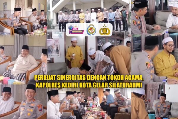 Perkuat Sinergitas Dengan Tokoh Agama, Kapolres Kediri Kota Gelar Silaturahmi