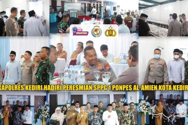 Kapolres Kediri Hadiri Peresmian SPPG 1 Ponpes Al-Amien Kota Kediri