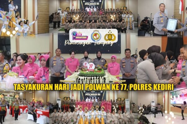 Tasyakuran Hari Jadi Polwan Ke 77, Polres Kediri