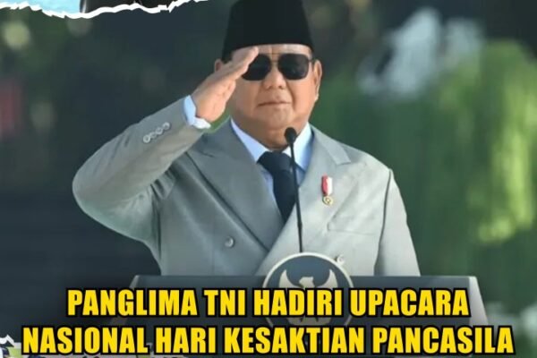 Panglima TNI Hadiri Upacara Nasional Hari Kesaktian Pancasila