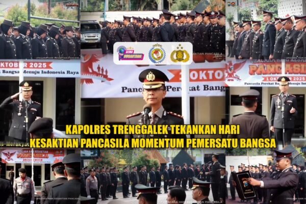 Kapolres Trenggalek Tekankan Hari Kesaktian Pancasila Momentum Pemersatu Bangsa