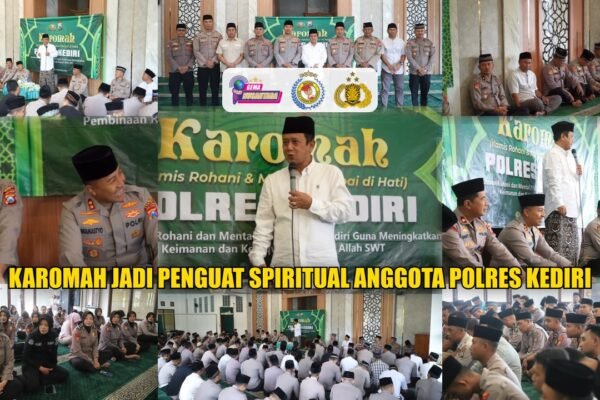 Karomah Jadi Penguat Spiritual Anggota Polres Kediri