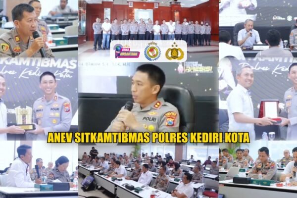Anev Sitkamtibmas Polres Kediri Kota