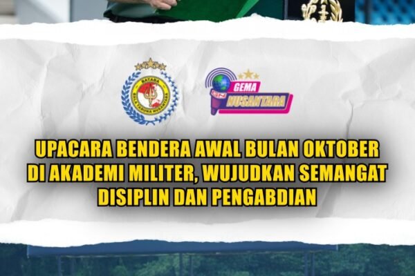 Upacara Bendera Awal Bulan Oktober di Akademi Militer, Wujudkan Semangat Disiplin dan Pengabdian