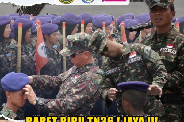 BARET BIRU TN36! JAYA!!!