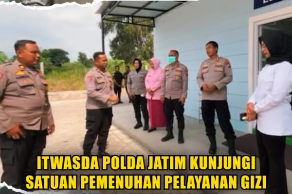 Itwasda Polda Jatim Kunjungi Satuan Pemenuhan Pelayanan Gizi Polres Tulungagung
