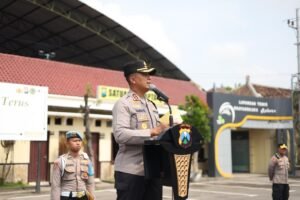 Apel Ojol Kamtibmas di Polres Kediri, Gandeng Pengemudi OJol Jadi Pelopor Kamtibmas