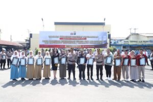 Kapolres Kediri Beri 53 Penghargaan Kepada Mitra Polri & Personel Berprestasi