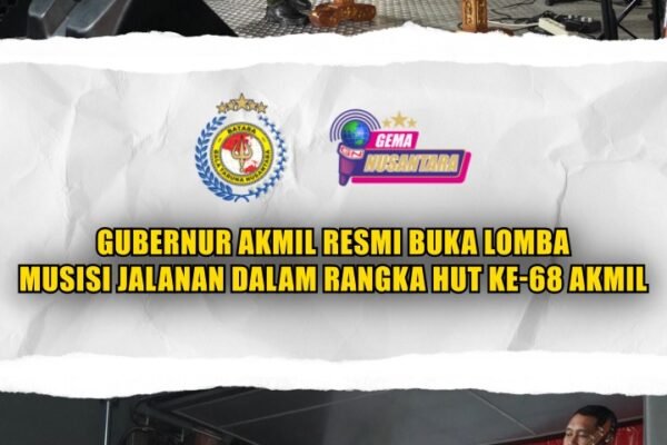 Gubernur Akmil Resmi Buka Lomba Musisi Jalanan dalam Rangka HUT ke-68 Akmil