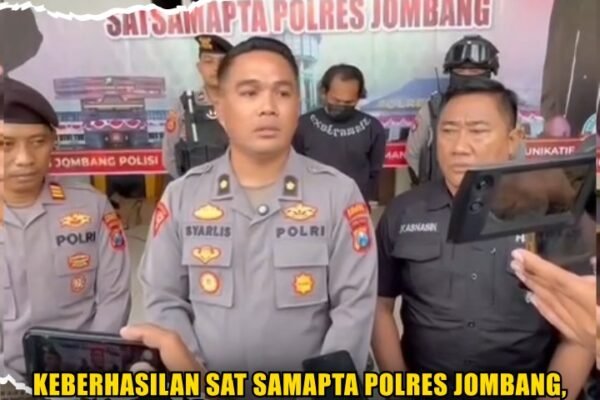 Keberhasilan Sat Samapta Polres Jombang, Ungkap Kasus Ratusan Minuman K*ras
