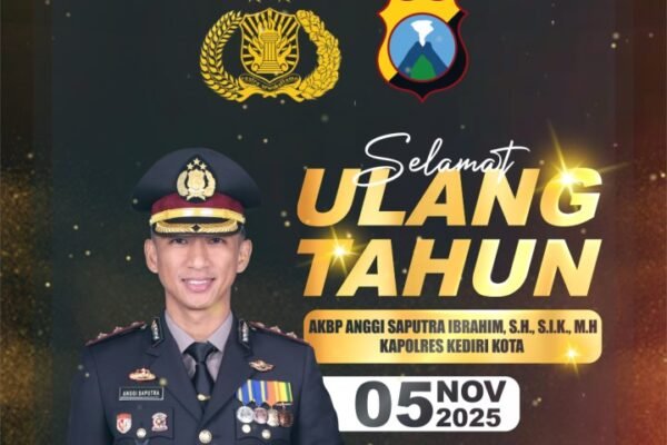 Selamat Ulang Tahun Kepada Kapolres Kediri Kota