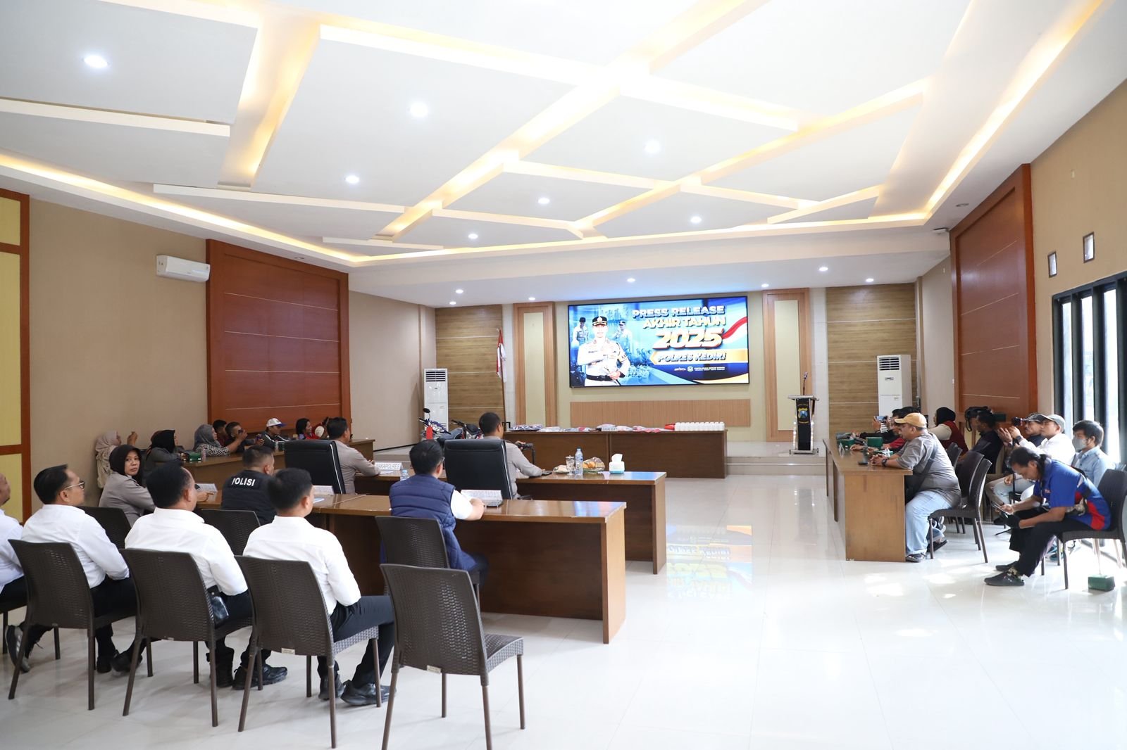 Capaian Penurunan Berbagai Pelanggaran Hukum Di Wilkum Polres Kediri Sepanjang Tahun 2025