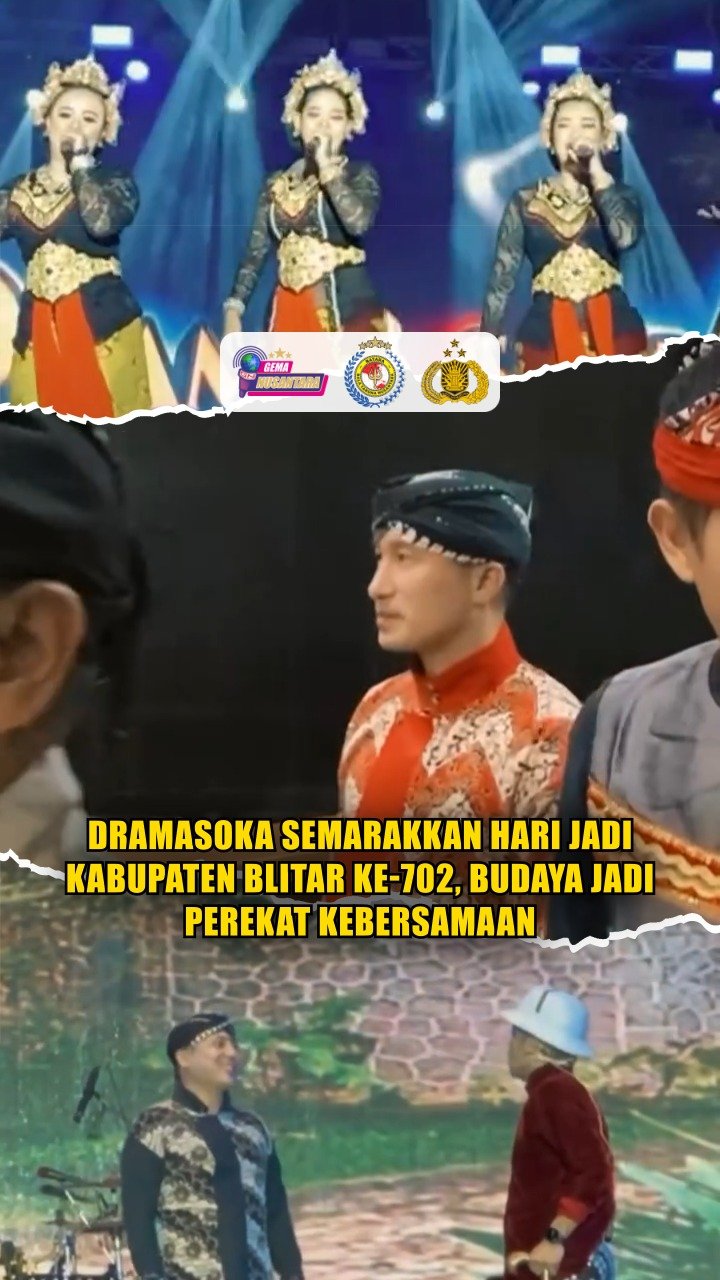 Dramasoka Semarakkan Hari Jadi Kabupaten Blitar ke-702, Budaya Jadi Perekat Kebersamaan