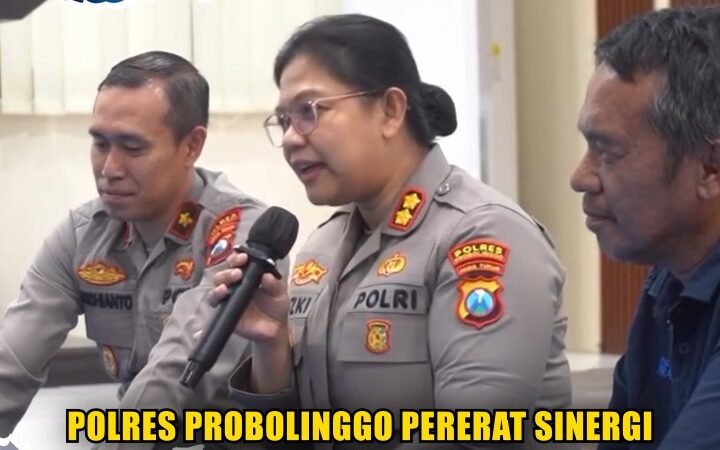 Polres Probolinggo Pererat Sinergi Bersama Insan Media