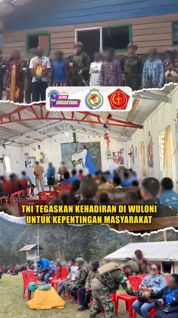 TNI Tegaskan Kehadiran di Wuloni untuk Kepentingan Masyarakat