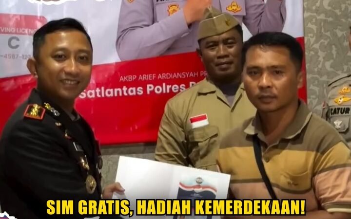 SIM Gratis, Hadiah Kemerdekaan!