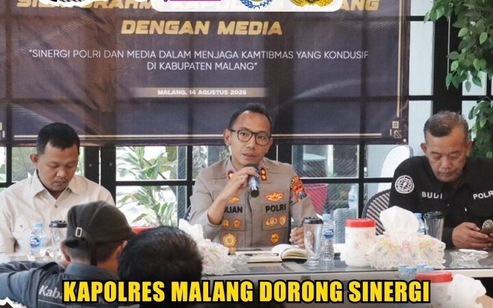 Kapolres Malang Dorong Sinergi Media Ciptakan Informasi Berkualitas