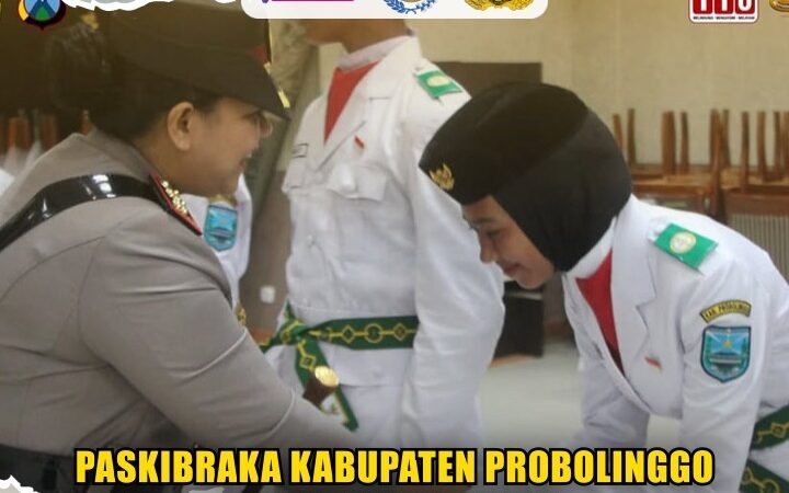 Paskibraka Kabupaten Probolinggo Resmi Dikukuhkan