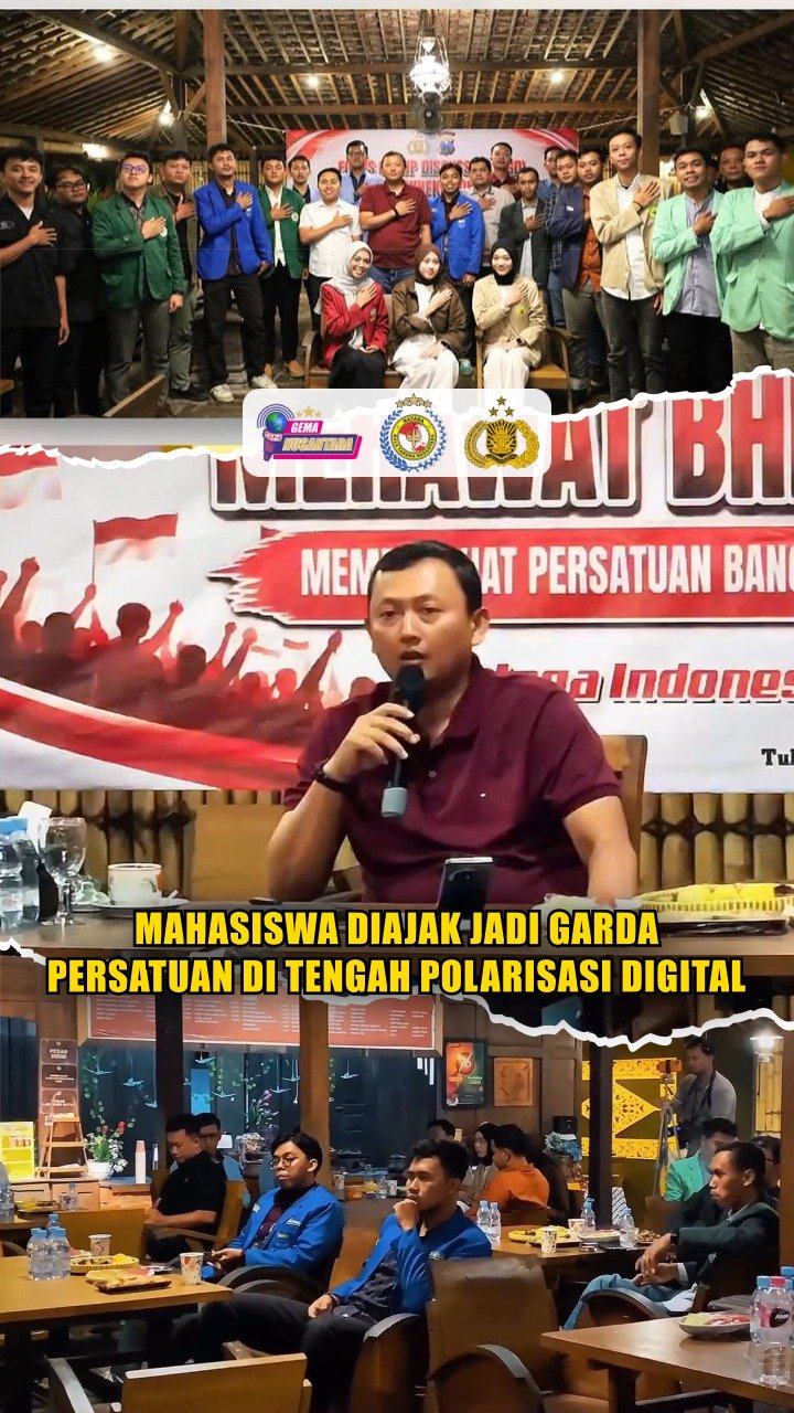 Mahasiswa Diajak Jadi Garda Persatuan di Tengah Polarisasi Digital