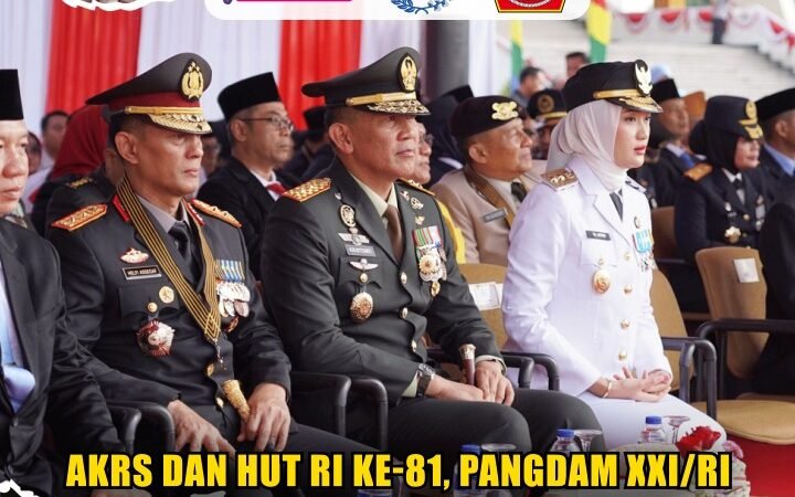AKRS dan HUT RI ke-81, Pangdam XXI/RI Teguhkan Semangat Pengabdian