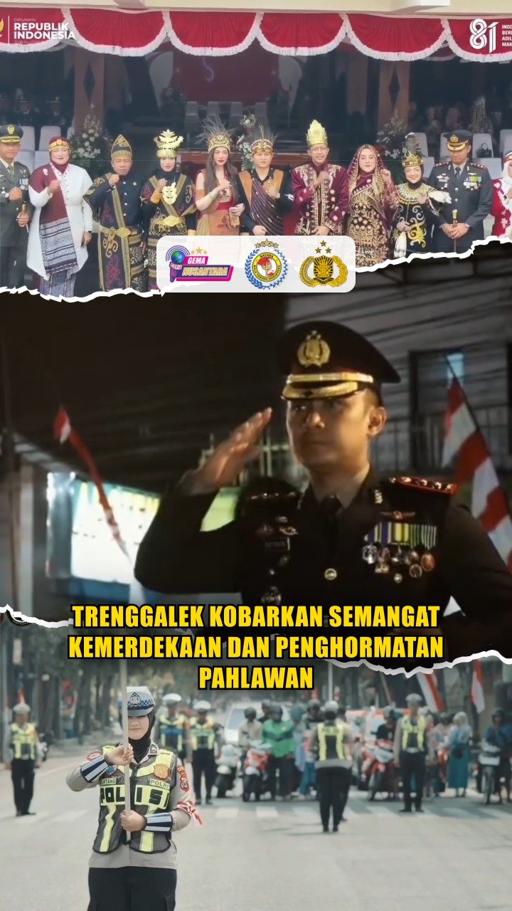 Trenggalek Kobarkan Semangat Kemerdekaan dan Penghormatan Pahlawan