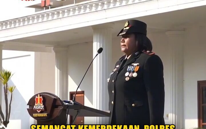 Semangat Kemerdekaan, Polres Pasuruan Kota Perkuat Pengabdian