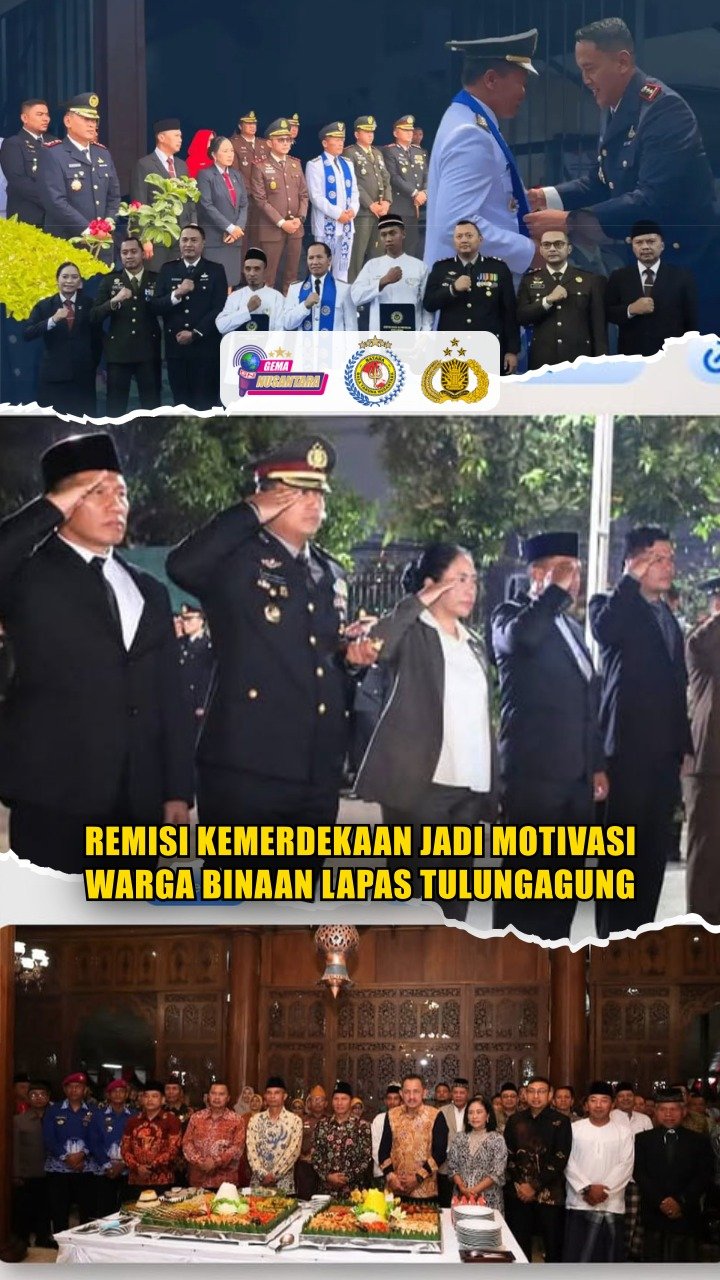 Remisi Kemerdekaan Jadi Motivasi Warga Binaan Lapas Tulungagung
