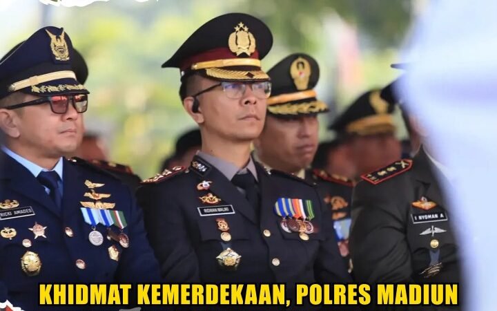 Khidmat Kemerdekaan, Polres Madiun Perkuat Semangat Kebangsaan