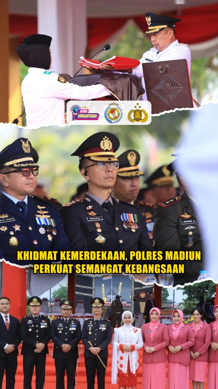 Khidmat Kemerdekaan, Polres Madiun Perkuat Semangat Kebangsaan
