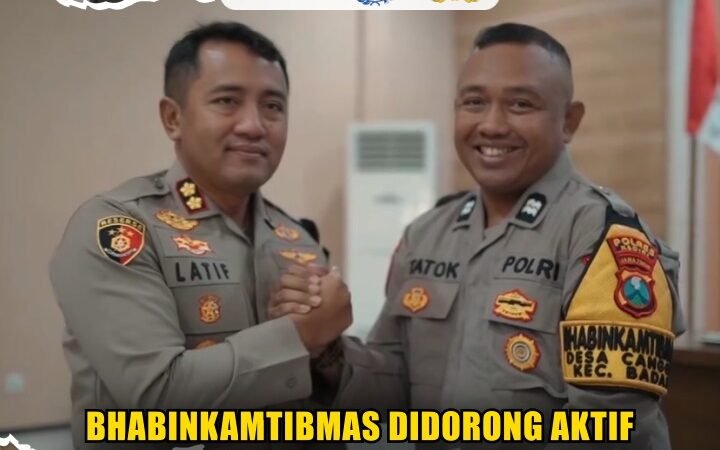 Bhabinkamtibmas Didorong Aktif Jaga Kamtibmas dan Ekonomi Warga