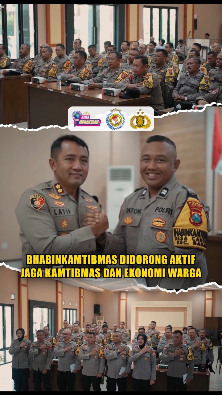 Bhabinkamtibmas Didorong Aktif Jaga Kamtibmas dan Ekonomi Warga